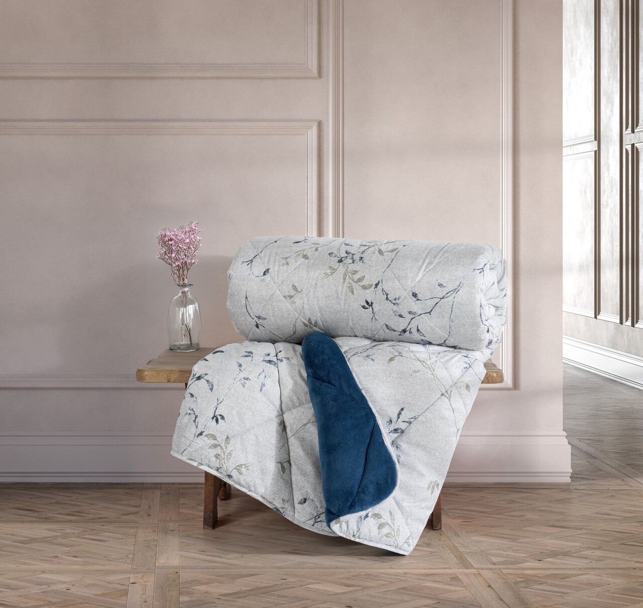 Pilota dubla, L'essentiel Maison, Velvet, Nitsa Denim - imagine 3